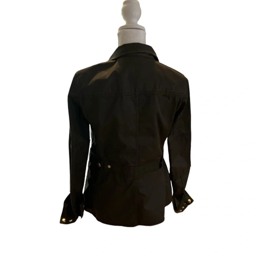 J Crew Resin-coated twill field jacket size XS
